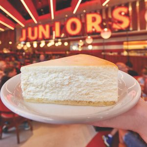 Juniors cheesecake slice